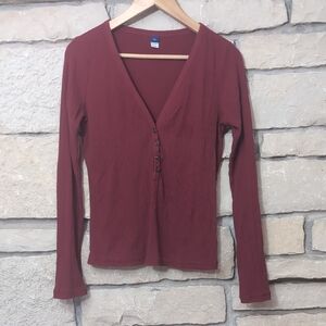 $5 Bundled! Old Navy Long Sleeve Henley